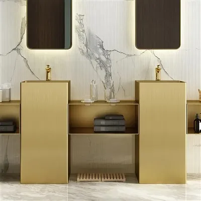 Luxury Golden Men Lave Basen